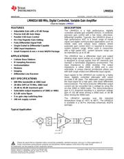 LMH6514SQE/NOPB datasheet.datasheet_page 1