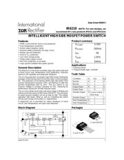 IR6210 数据规格书 1