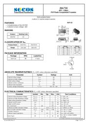 2SA733 datasheet.datasheet_page 1