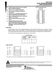 74ACT11244PW datasheet.datasheet_page 1