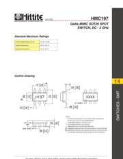 HMC197 数据规格书 4