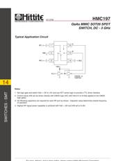 HMC197 数据规格书 5