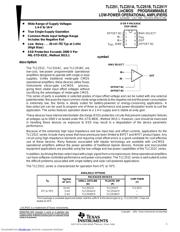 TLC251 Datenblatt PDF