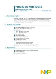 74HC2G14GW-Q100H datasheet.datasheet_page 2