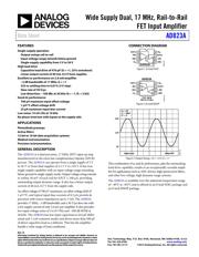 AD823AARZ datasheet.datasheet_page 1