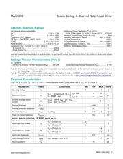 MAX4896ATP 数据规格书 2