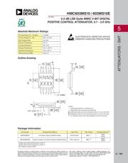 HMC603MS10 datasheet.datasheet_page 4