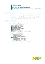 74LVC139D datasheet.datasheet_page 2