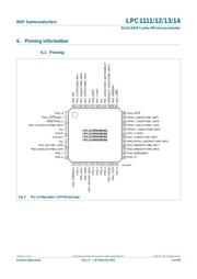 LPC1114FA44/301,52 数据规格书 6