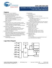 S25FL128SAGMFI001 Datenblatt PDF