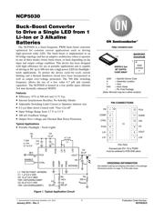 NCP5030MTTXGEVB 数据规格书 1