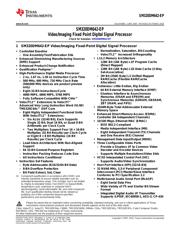 SM320DM642AGDKS7EP datasheet.datasheet_page 1