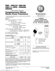 2N6109 Datenblatt PDF