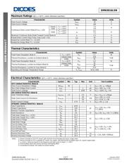 DMN3016LDN-7 数据规格书 2