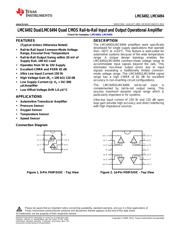 LMC6494BEMX/NOPB datasheet.datasheet_page 1