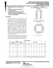 SN74ALS137ADE4 datasheet.datasheet_page 1