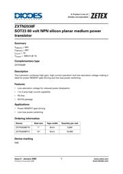 ZXTN2038F 数据规格书 1