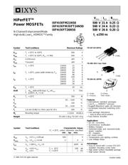 IXFH24N50 datasheet.datasheet_page 1