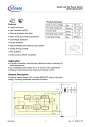 BTS133TC Datenblatt PDF