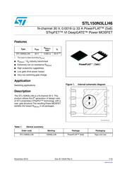 STL150N3LLH6 datasheet.datasheet_page 1