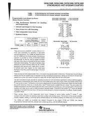 SN74LS669NE4 datasheet.datasheet_page 1