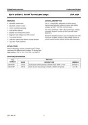 UBA2013T datasheet.datasheet_page 2