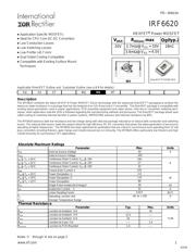 IRF6620 datasheet.datasheet_page 1