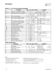 IRF6620 datasheet.datasheet_page 2