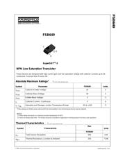 FSB649 datasheet.datasheet_page 1