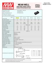 SPR01L-05 数据规格书 2