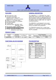 AS6C4016-55BIN datasheet.datasheet_page 1