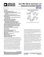 ADP2230ACPZ-1833R7 datasheet.datasheet_page 1