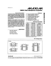 MAX453CPA+ 数据规格书 1