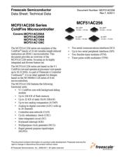 MCF51AC256BVPUE 数据规格书 1