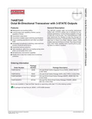 74ABT245CSC Datenblatt PDF