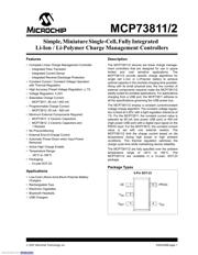 MCP73812T-420I/OT 数据规格书 1