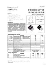 IRF3805STRL-7PP datasheet.datasheet_page 1