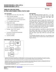 IS62WV25616EBLL-45TLI-TR datasheet.datasheet_page 1