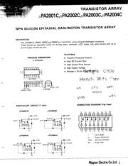 UPA2003C datasheet.datasheet_page 1