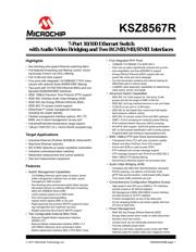 KSZ8567RTXI datasheet.datasheet_page 1