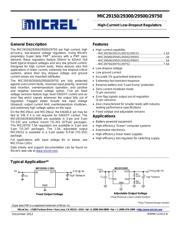 MIC29502WU Datenblatt PDF