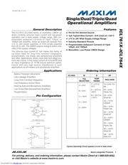 ICL7621BCSA+ Datenblatt PDF