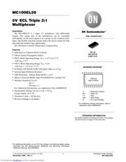 MC100EL59DWG 数据规格书 1
