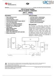 ADS7830IPWRG4 Datenblatt PDF
