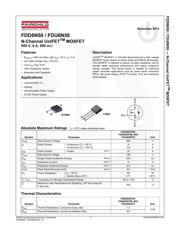 FDD6N50TM_F085 datasheet.datasheet_page 1