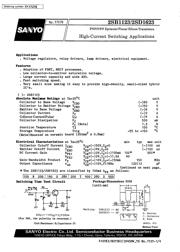 2SD1623 数据规格书 1