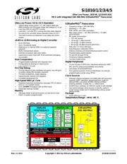 SI1010-A-GM 数据手册