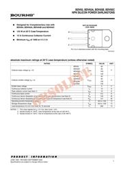 BDV65C 数据规格书 1