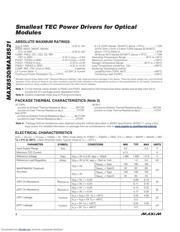 MAX8520ETP-T 数据规格书 2