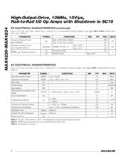 MAX4231AXT datasheet.datasheet_page 4